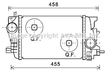 AVA QUALITY COOLING Интеркулер OLA4592